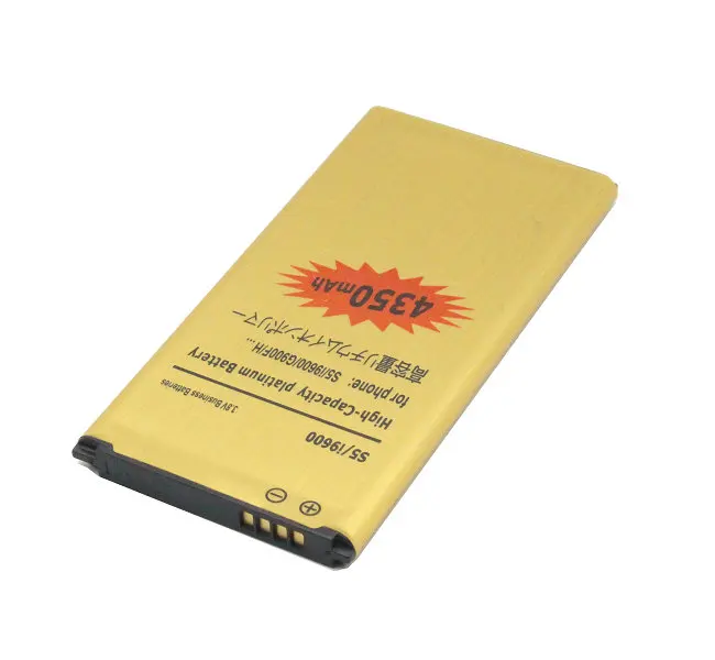 4350 мА/ч EB BG900BBE BG900BBC золото запасная батарея для Samsung Galaxy S5 SV I9600 SM G900A G900P G900R4 G900T