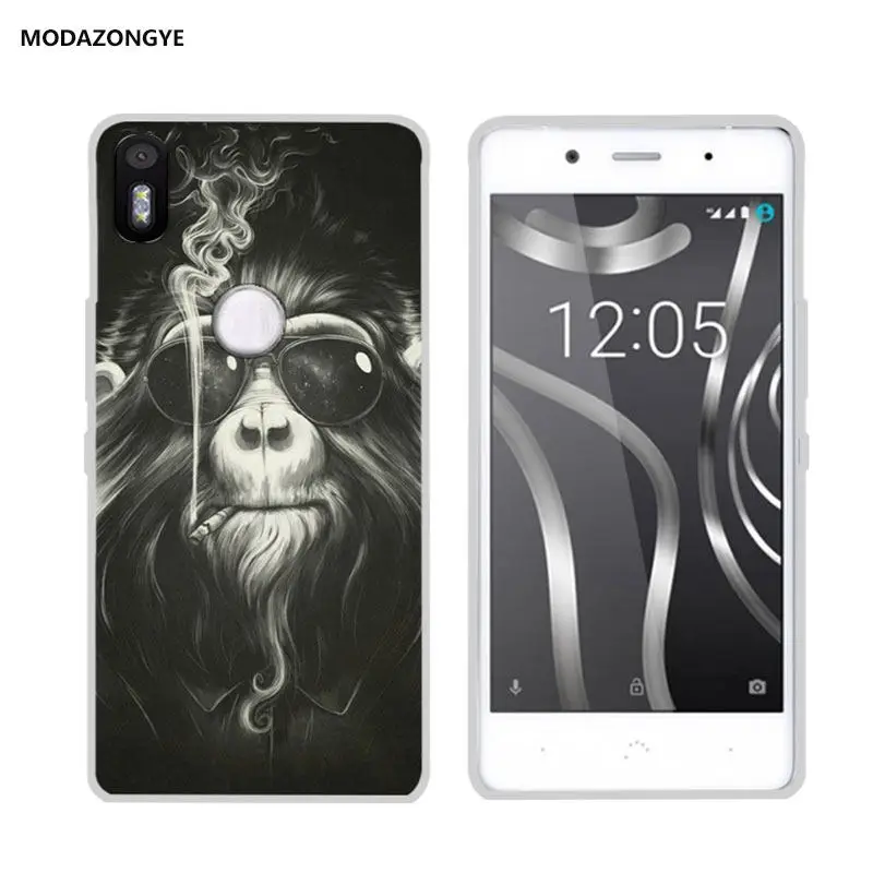 Для Fundas BQ Aquaris X Pro чехол роскошный Мультфильм Мягкий ТПУ для телефона Чехол 5 2