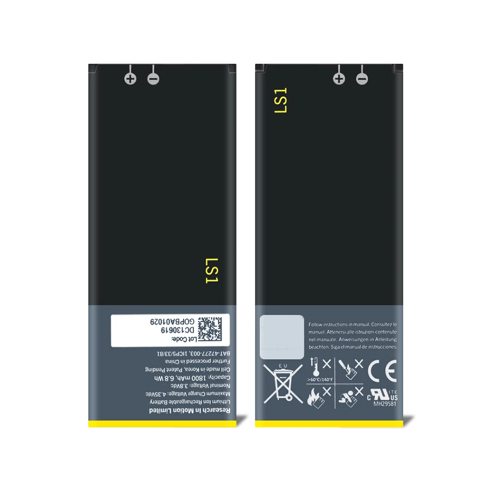 1800 мА/ч, LS1 LS-1 Батарея для BlackBerry Z10 STL100-2 Z10 LTE STL100-3 STL100-1 Перезаряжаемые литиевая батарея телефона Bateria батареи