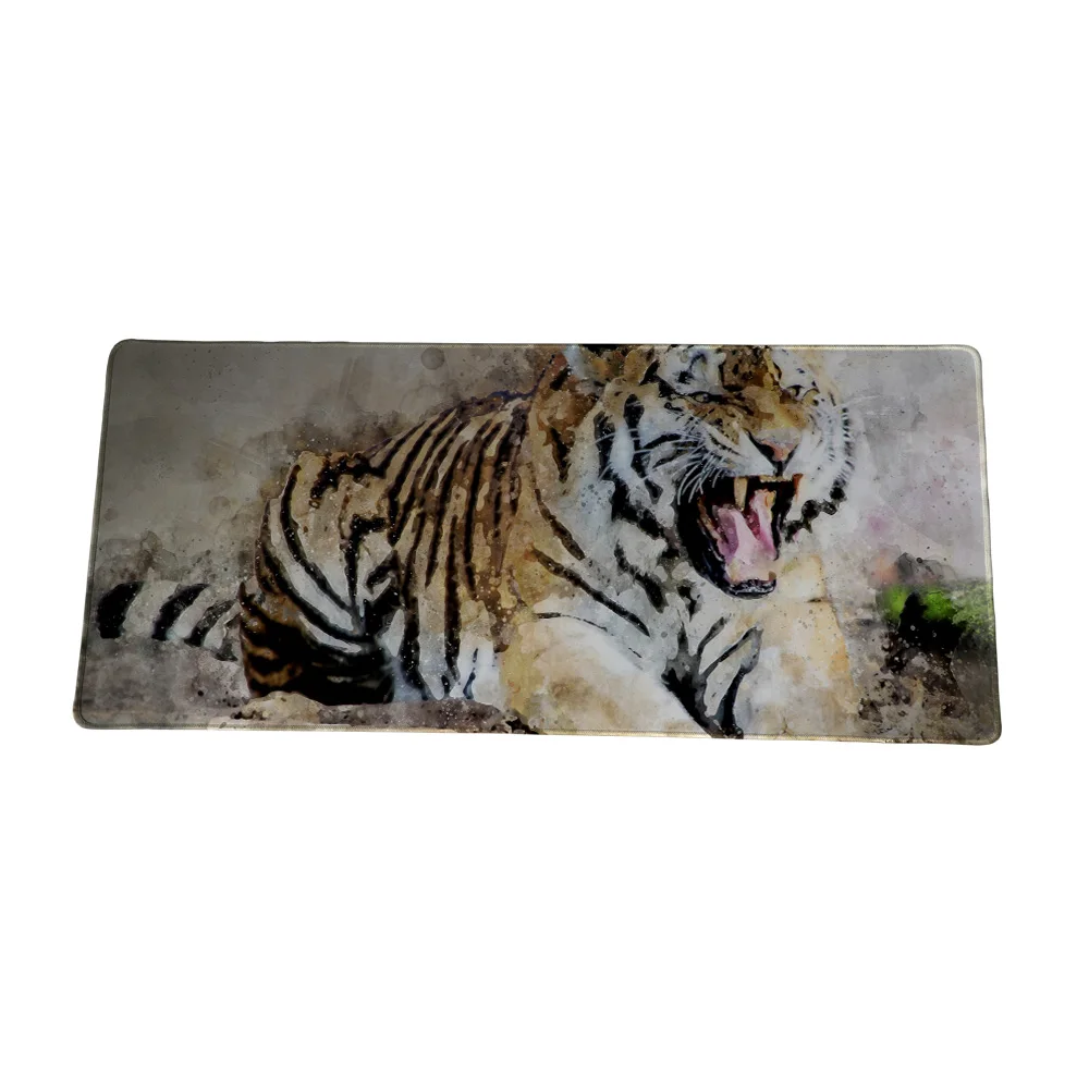 

MaiYaCa 2018 New The Tiger ustom Antislip High Definition Printing Gaming Rubber Mouse Pad Cheap Computer Desk 40x90 cm