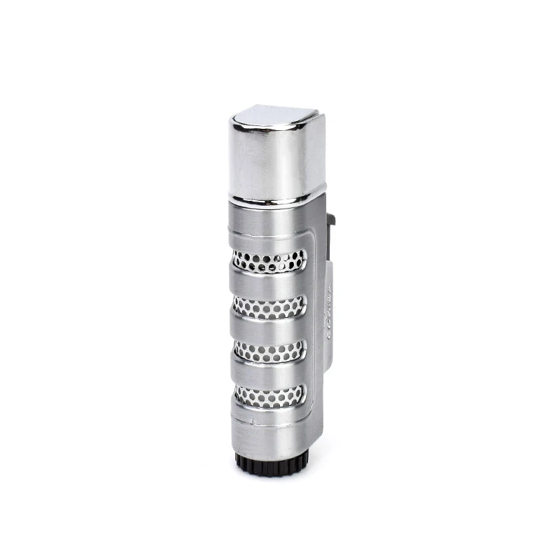 COHIBA Классическая кубинская многоразовая Зажигалка для сигарет серебристого