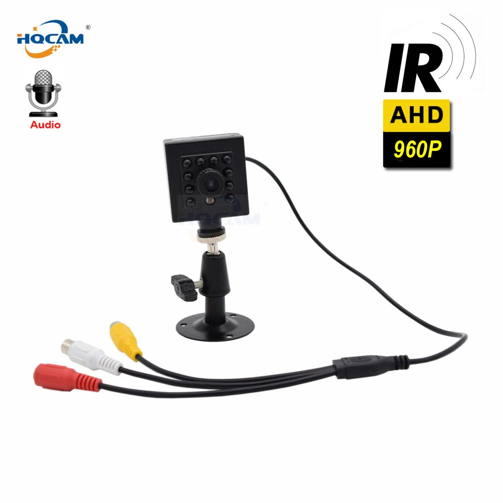 

Мини-камера HQCAM 960P AHD с микрофоном и функцией ночного видения
