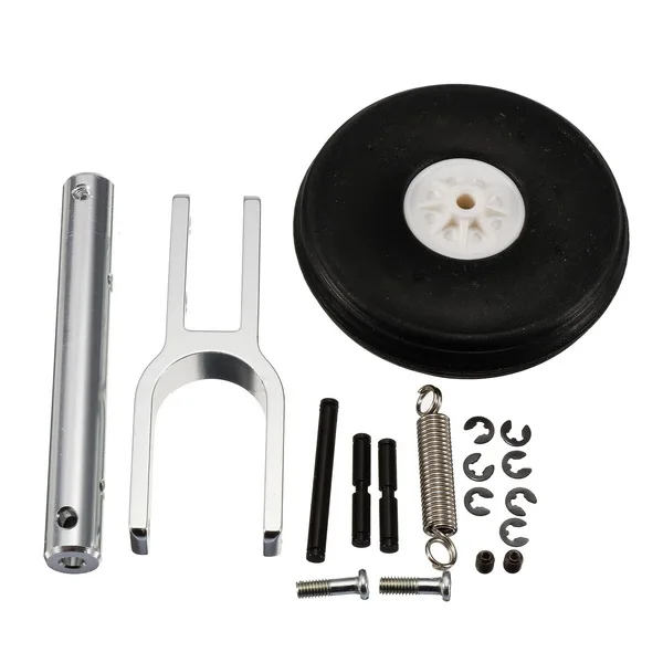 Выдвижная посадочная Шестерня из алюминиевого сплава с колесами для летающего