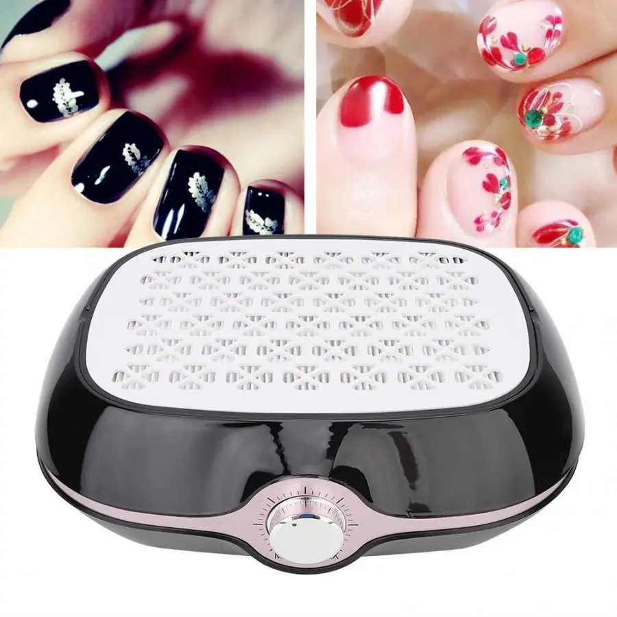 40 Вт маникюрный пылесос для салона всасывающий пылесборник дизайна ногтей