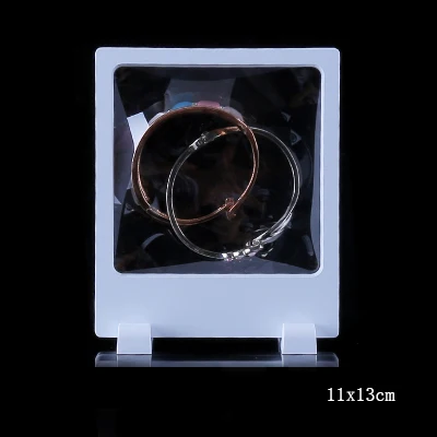 W07 11x13cm Прозрачный акриловый подвесной держатель для ювелирных изделий стойка для ожерелья подвеска серьги кольцо браслет часы чехол с драгоценным камнем - Цвет: W07 11x13cm