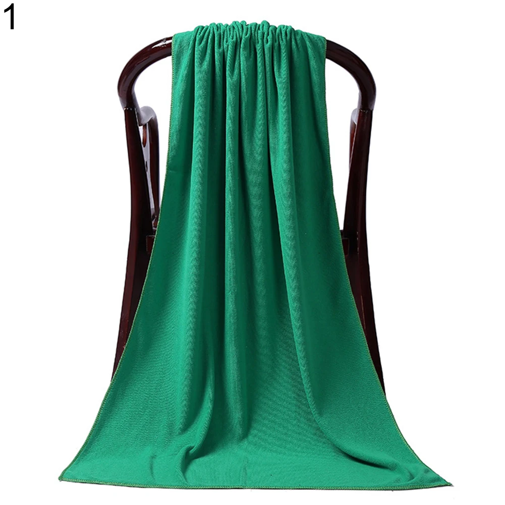 80 x 180cm Large Absorbent Microfiber Drying Beach Swim Sport Bath Towel Sheet Home Textile!