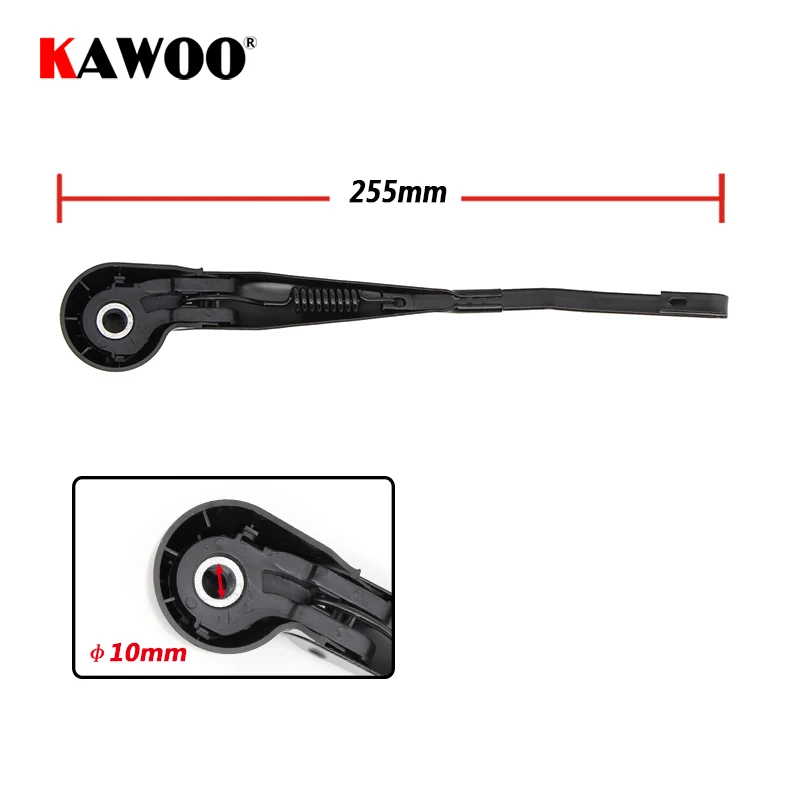 Стеклоочистители заднего стекла KAWOO для хэтчбека Seat Ibiza (1999-2001) 255 мм автомобильные