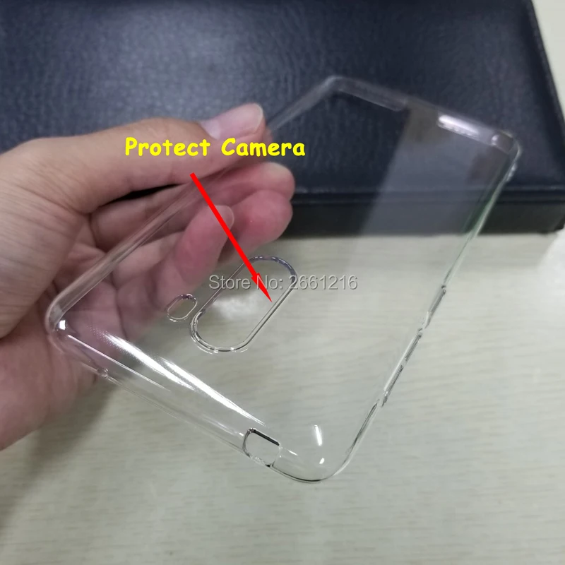 Новый жесткий чехол для Xiaomi Pocophone F1 / Poco 6 18 дюйма Ультратонкий Прозрачный