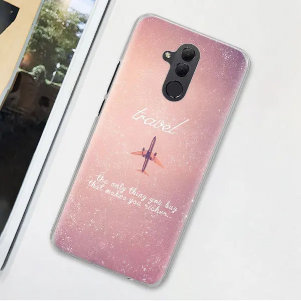 Карта мира, план путешествий, чехол для телефона huawei mate 10 20 Lite 20 Pro P30 Pro P30 P20 Lite P Smart Plus, чехол, чехол - Цвет: 04