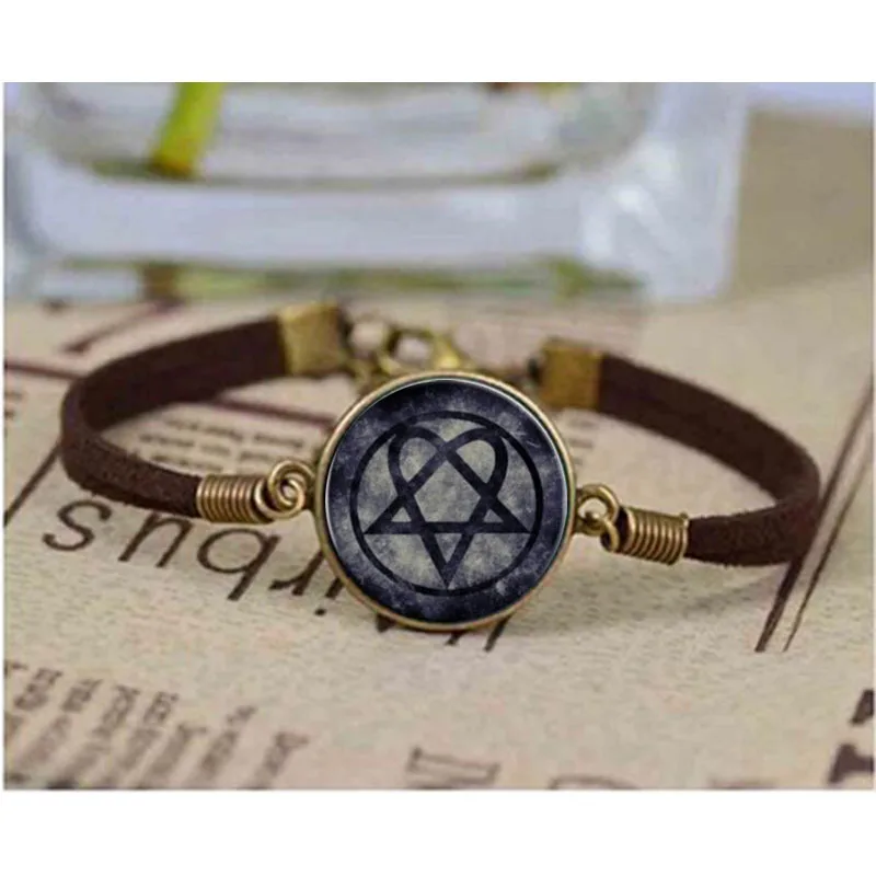 

Бесплатная доставка, яркие ювелирные изделия из цинкового сплава в стиле ретро, браслеты для фанатов рок