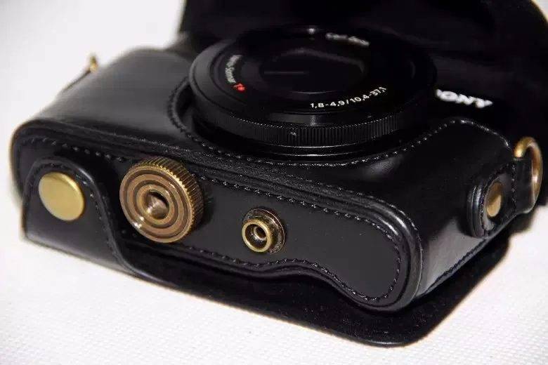 Кожаный чехол для камеры sony Cyber-shot RX 100M3 RX100V M3 rx100ii DSC-RX100 m3 M5 rx100 iii RX 100 ii