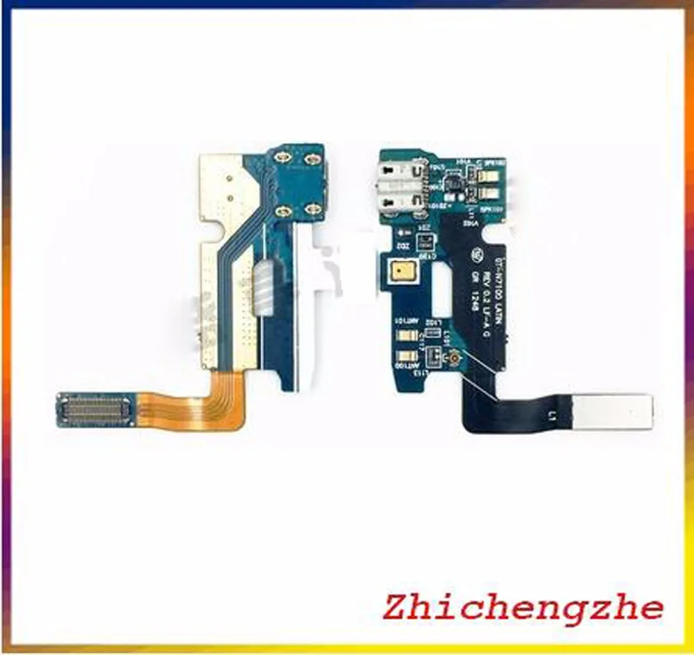 Для Samsung Galaxy Note 2 N7100 док разъем гибкий кабель USB зарядное устройство зарядный порт