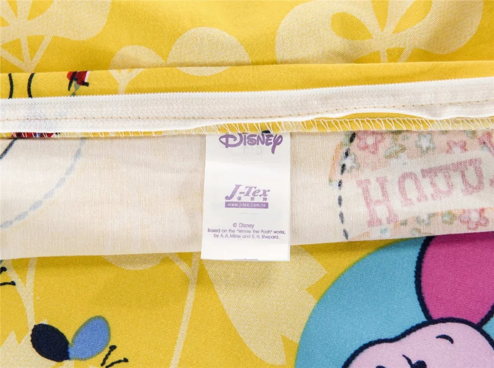 Комплект постельного белья из мультфильма Винни Пух|bedding set|comforter bedding setsgirl bed covers |