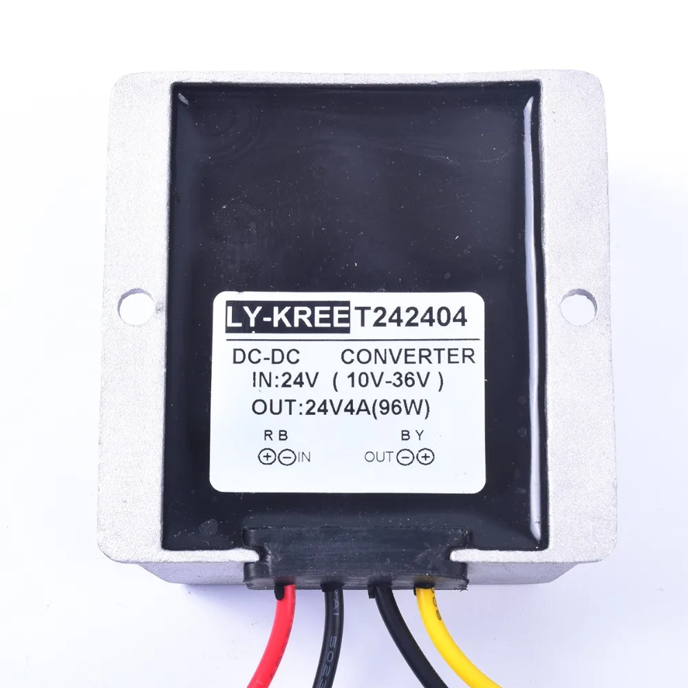 Стабилизатор напряжения постоянного тока 24 В 4 а для автомобиля стабилизатор