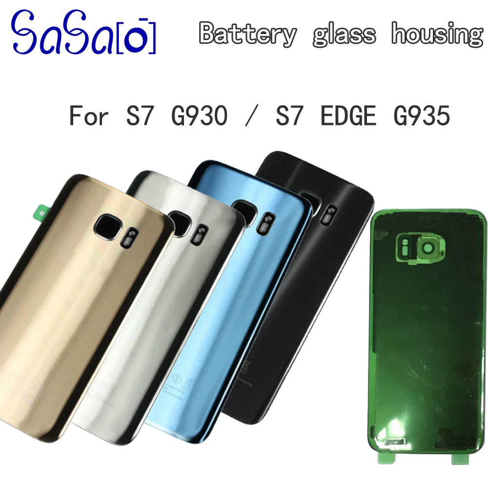 10 шт. задняя крышка батарейного отсека для Samsung Galaxy S7 Edge G935 G930|Корпусы и рамки мобильных телефонов| |