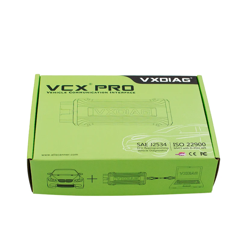 VXDIAG VCX NANO PRO 3в1 обновление онлайн для TIS/Mazda/V/Volvo/JLR/Honda/G M VCX 3 в 1 инструмент диагностики и программирования