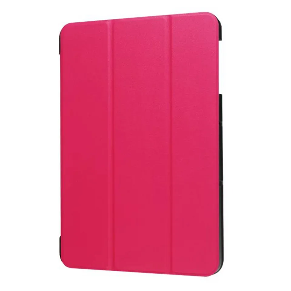 rose red 3 в 1 Стенд складной Смарт из искусственной кожи чехол для Samsung Galaxy Tab S3 T820 T825 9," планшет чехол Funda+ Экран протектор+ ручка - Цвет: rose red