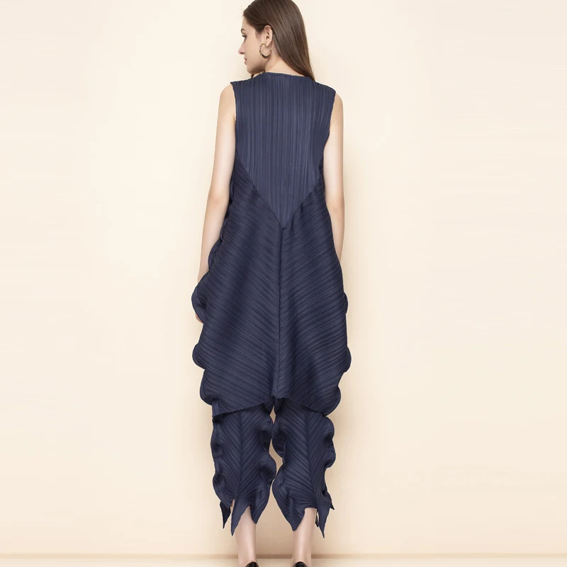 Changpleat 2019 новые летние женские платья miяк плиссированные модные дизайнерские без