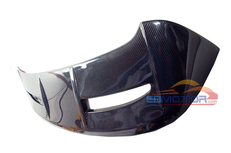 STR Настоящее углеродное волокно задний спойлер на крыше CF крыло чехол для Volkswagen