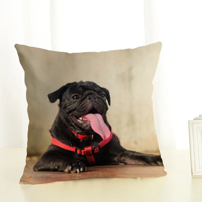 Наволочка для собаки наволочка из хлопка и льна дивана домашний декор Капа De