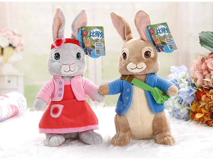 30 см/46 см плюшевые игрушки в стиле аниме Питер Кролик для милой девочки мягкие