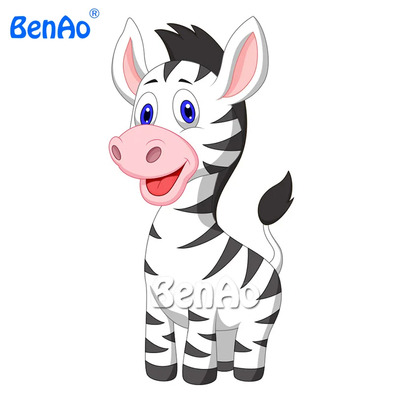 

AC013 BENAO Customized Giant Inflatable Horse zebra Model For Advertising