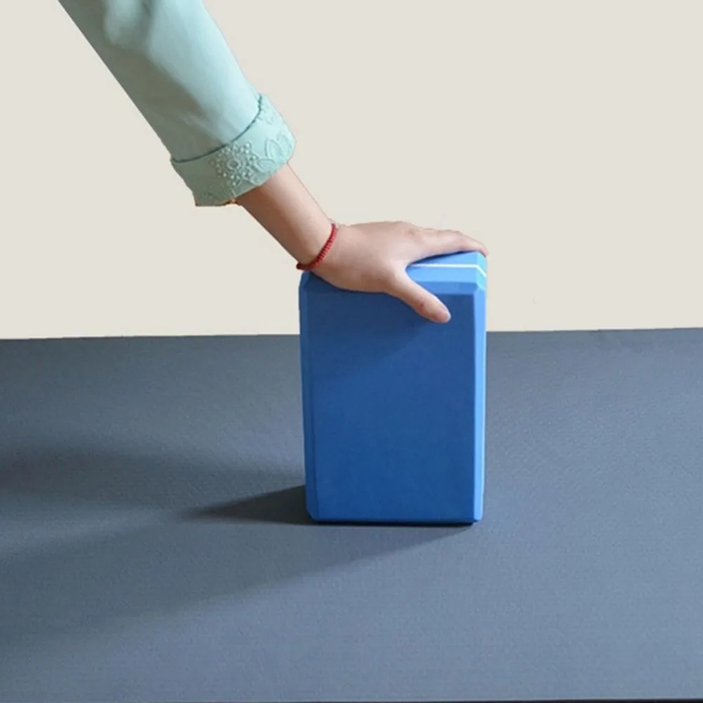 1 шт. блоки для занятий фитнесом и йогой пилатеса пена кирпич массаж мышц