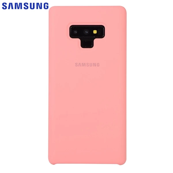Pink Samsung силиконовый чехол для телефона samsung Note9 Note 9 N960F Модный мягкий чехол противоударный чехол для мобильного телефона - Цвет: Pink