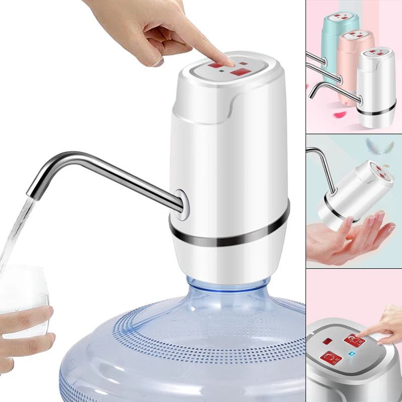 

Double Mode Touch-tone Wireless Rechargeable Electric Intelligent Dispenser Water Pump with USB Cable / 304 Stainless Steel Tube
