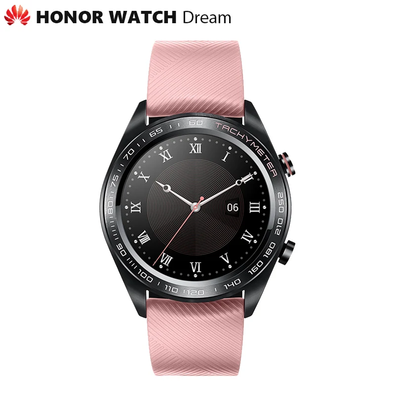 Оригинальные Смарт-часы huawei Honor Dream, уличные, гладкие, тонкие, длительное время работы от батареи, gps, научный тренер Amoled 1," 390 p