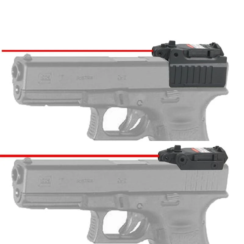 Тактический Компактный пистолет ручной красный лазерный прицел для Glock 17 18 22 34 серии