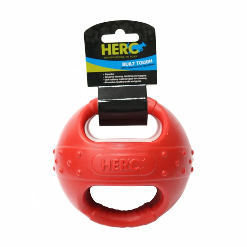 CAITEC игрушки для собак ручка мяч с пищалка плавающая Весна отлично подходит