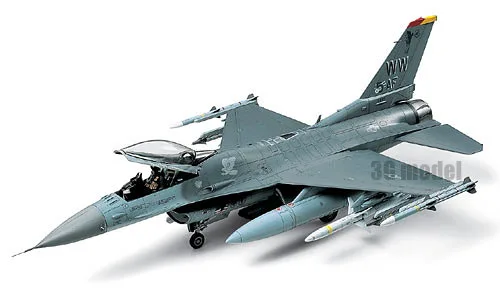 

1/48 Us F-16CJ Fighter Model Assembled Aircraft Model 61098