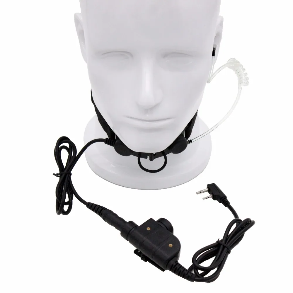 Z тактическая горловина Mic Z003 гарнитура с Silynx PTT для BaoFeng UV 5R 5RA 5RE 5X Retevis H777 TYT Walkie