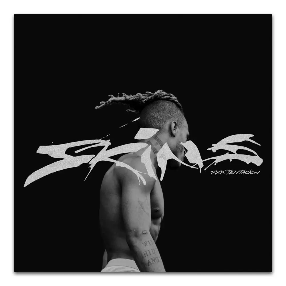 TX097 Xxxtentacion обложки Новый 2018 рэп хип хоп музыкальный альбом 24x24 &quotA3 A4 постер