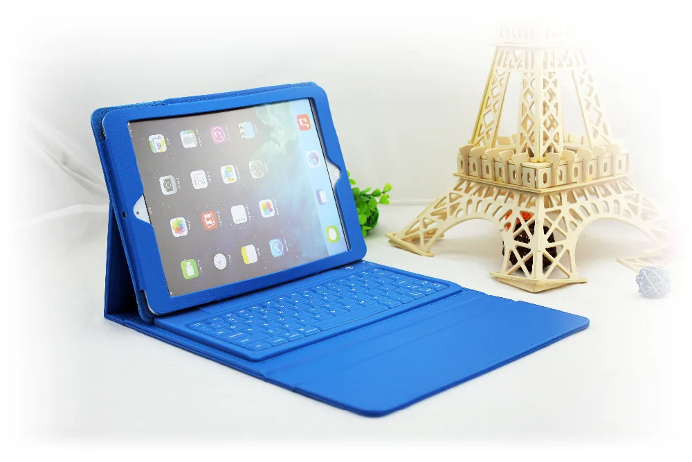 Мягкая Силиконовая Водонепроницаемая беспроводная Bluetooth клавиатура для Ipad AIR