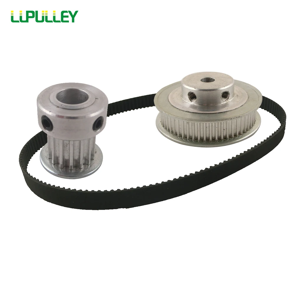 Зубчатый ремень LUPULLEY HTD зубчатый HTD3M редуктор 1:4 шкив 15T и 60T 309 3M ширина 10 мм