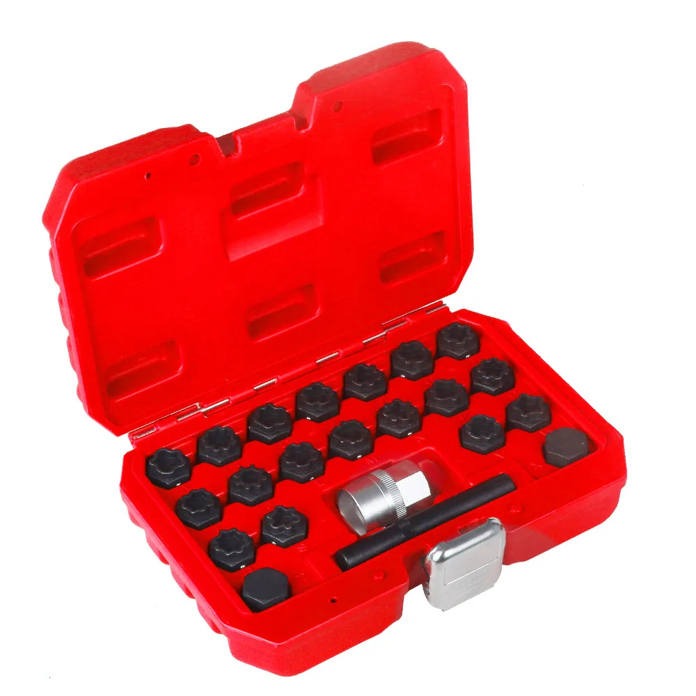 Mrcartool 22 шт. Противоугонная муфта с винтовой нарезкой профессиональное удаление