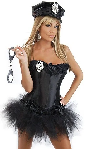 Бесплатная доставка Женский нарядный костюм полиции на Хэллоуин сексуальный