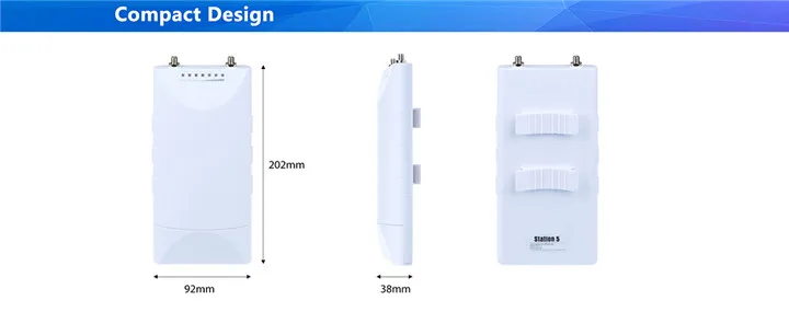 Станция 5N, похожая на ракету M5 5 ГГц 300mpbs 27dBm Cpe для антенны Ubiquiti для Mikrotik