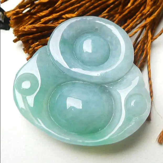 Бесплатная доставка Благородные Ювелирные изделия натуральный Изумрудный кулон