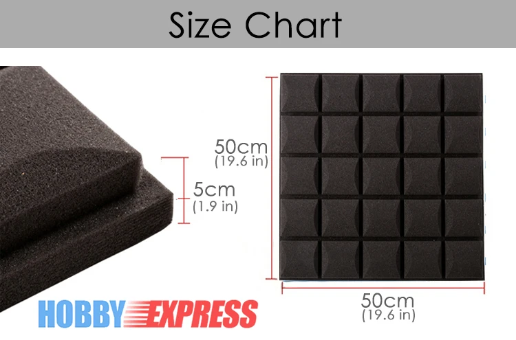 Arrowzoom звукоизоляция акустическая студийная панель пены полушарии сетки Плитки 16