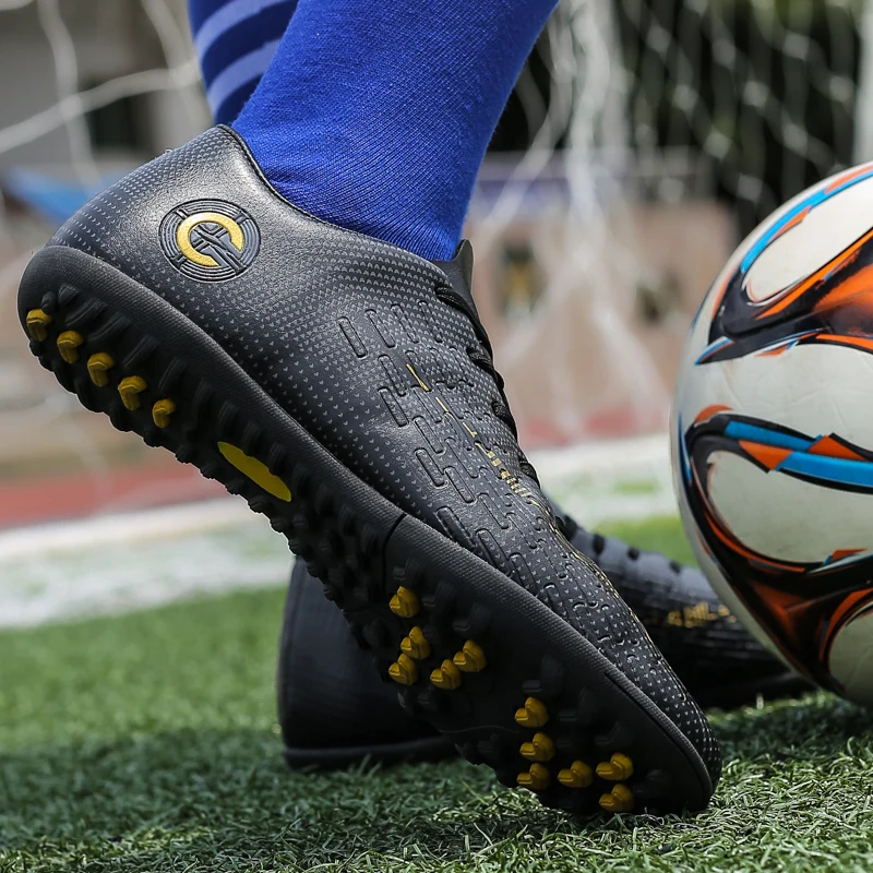 Мужские футбольные бутсы, футбольные бутсы, TF шипы, Chuteira Futebol, кроссовки, мягкие, для помещений, футбольные бутсы для женщин, Zapatillas