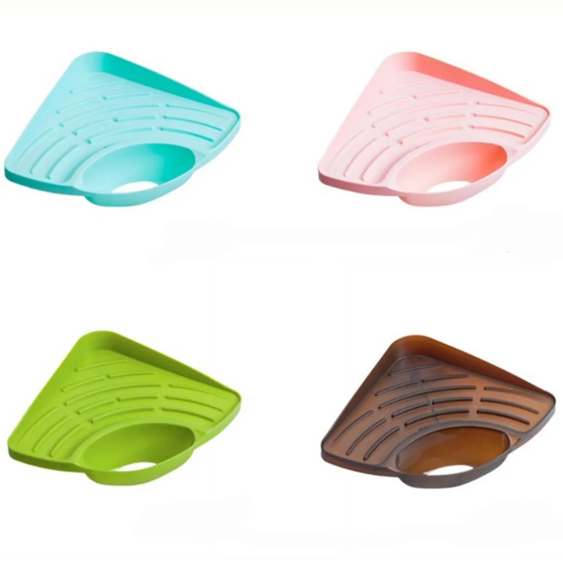 

High Quality Household Triangular Shelf In The Kitchen Sink Dish Sponge The Bathroom Soap Rack
