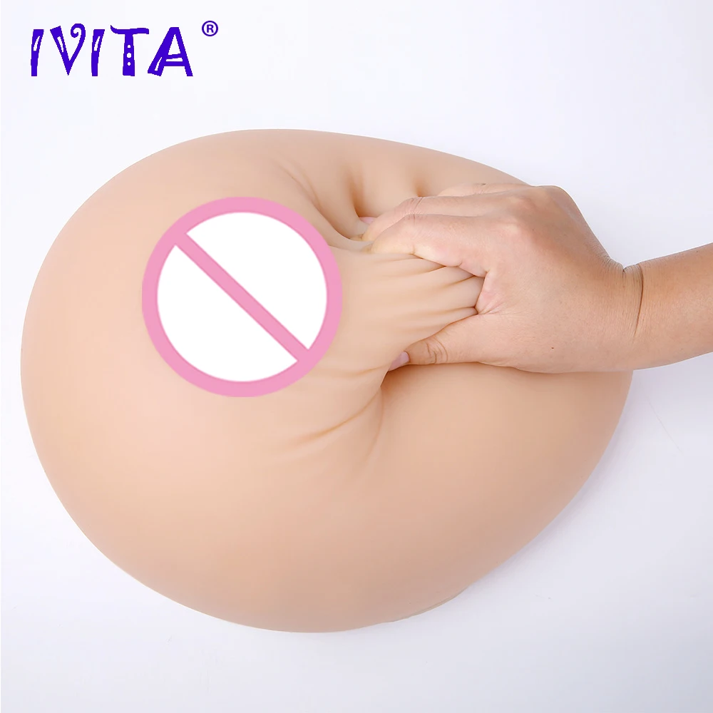Реалистичная поддельная грудь IVITA накладная силиконовая для планшетов| |
