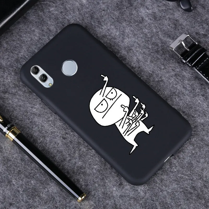 071 Lamo чехол Чехол с забавными буквами для huawei P Smart POT-LX1 POT-LX3 PSmart Plus силиконовый P9 P10 P20 Lite Plus P30 Pro Z - Цвет: 071