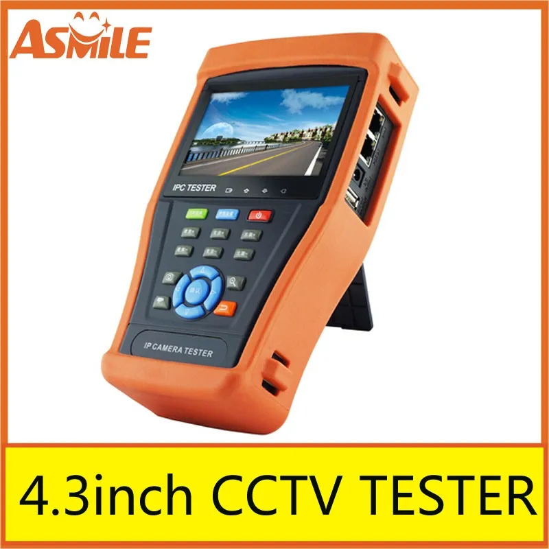 Горячий Многофункциональный 4 3 &quotcctv IP/аналоговый/AHD/TVI/CVI тестер камеры для IPC 4300