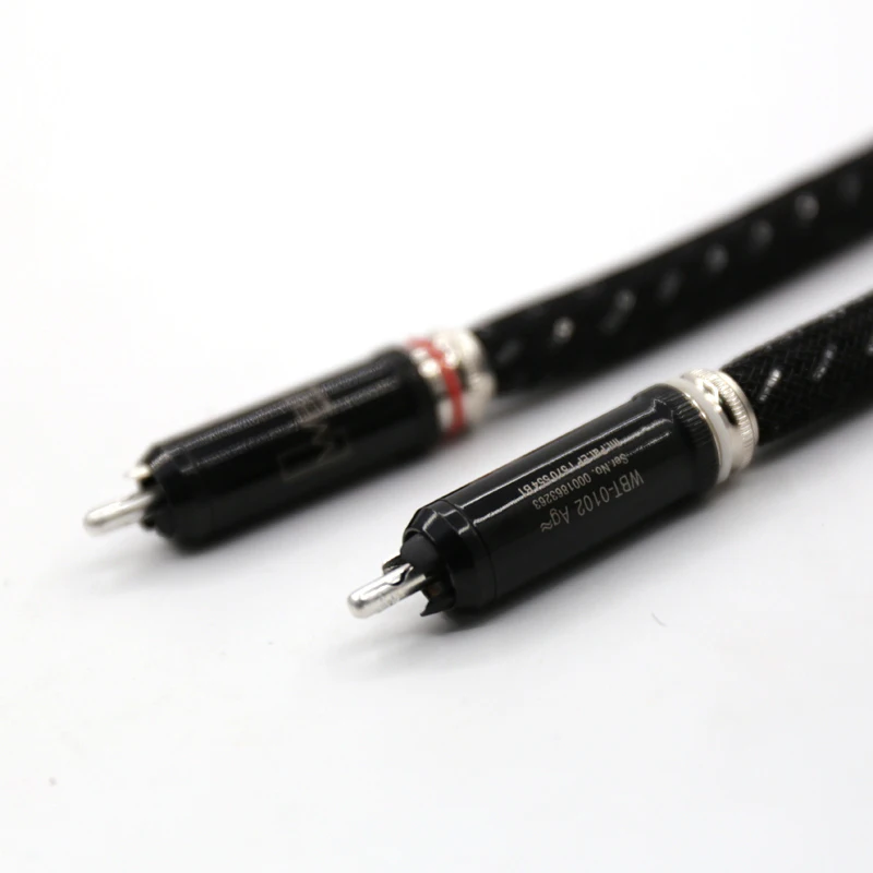 KS1036 выбрать аудио соединительный кабель с WBT-0102Ag RCA разъемами |