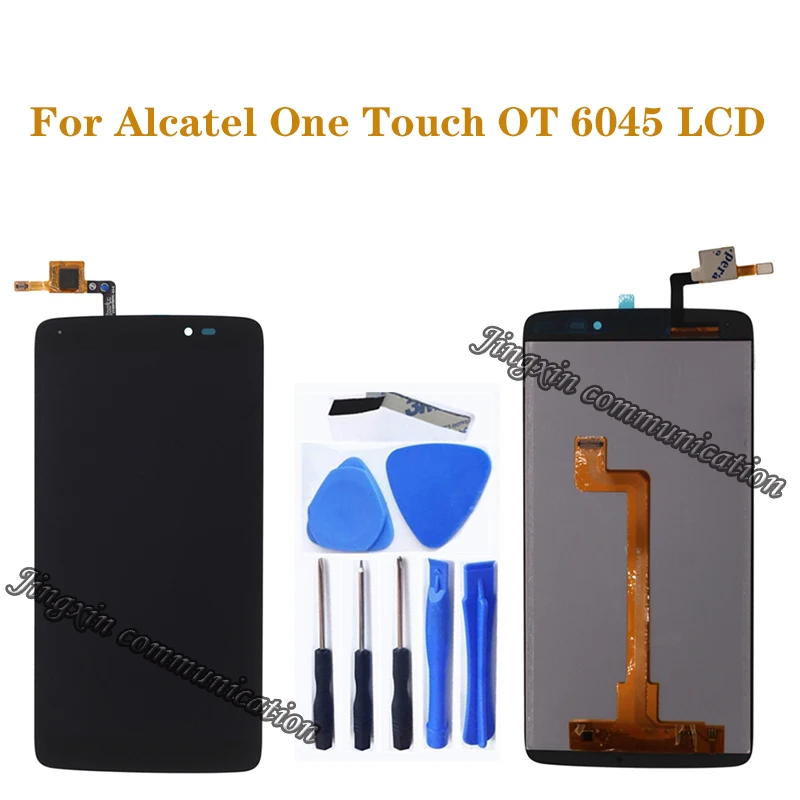 ЖК экран 5 дюйма для Alcatel One Touch Idol 3 6045 OT 6045K 6045Y дигитайзер запчасти ремонта дисплея