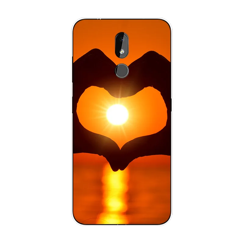 Чехол для Nokia 3,2 6,2", силиконовый чехол для Nokia 3,2, задняя оболочка, Couqe, Tpu, Fundas, мягкий чехол для Nokia 3,2, чехол для телефона, чехол - Цвет: FJ8
